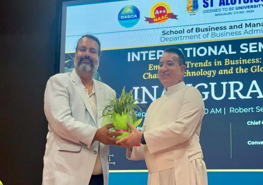 St Aloysius University holds International Seminar on Emerging Trends in  Business