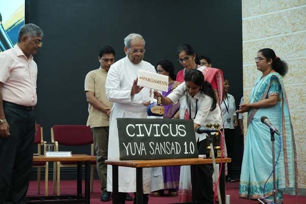 ST ALOYSIUS UNIVERSITY HOLDS CIVICUS – YUVA SANSAD 1.0