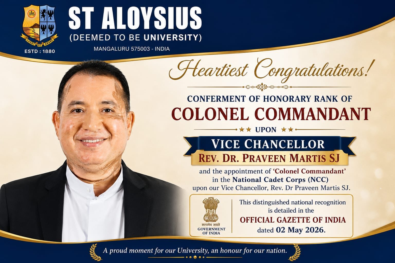 St Aloysius (Deemed to be University)